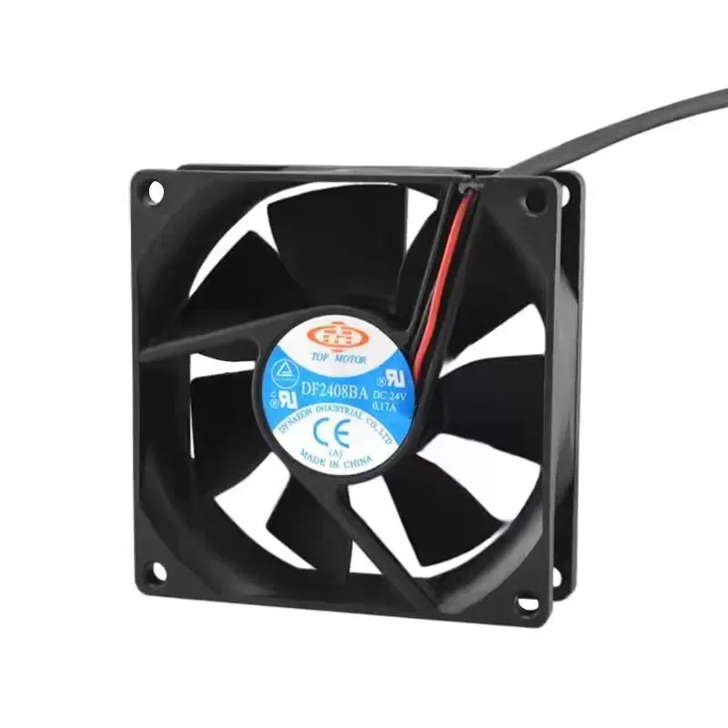 TOP MOTOR 24V 0.17A DF2408BA 8025 8CM CPU Power Inverter Cooling Fan