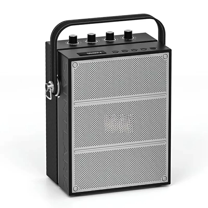 High Quality Wireless Bluetooth Speaker Portable Party Meeting Audio System Support SD Card USB Input