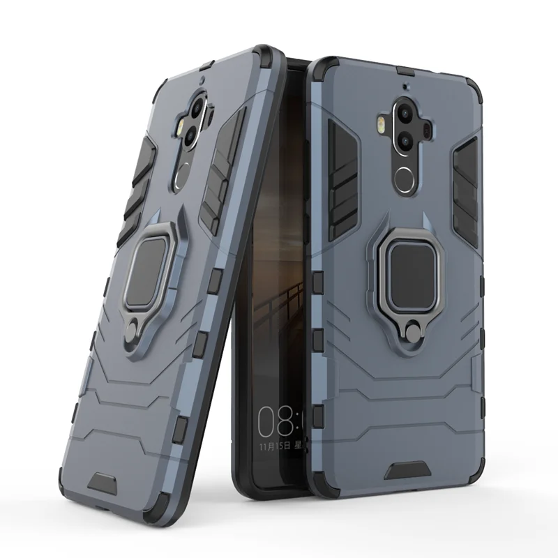 Shockproof Magnet Stand Ring Armor Case For Huawei Mate 9 Mate9 Cover Car Bracket Protective Phone Cover For Huawei Mate 9 Case