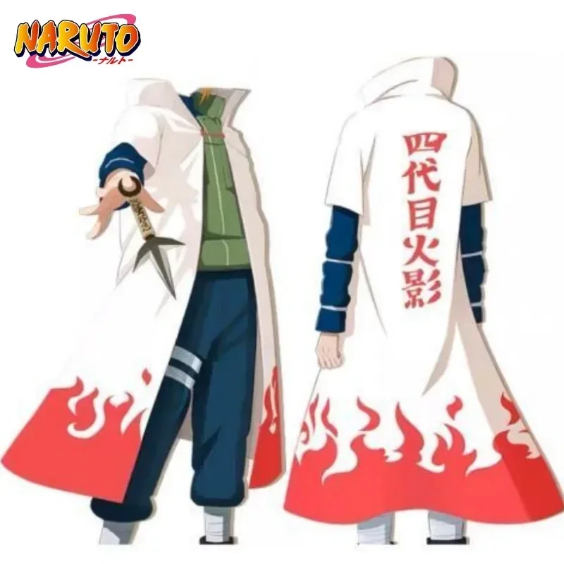 Hokage anime Yondaime cloak Akatsuki organization cosplay clothing windbreaker jacket student holiday gift wholesale