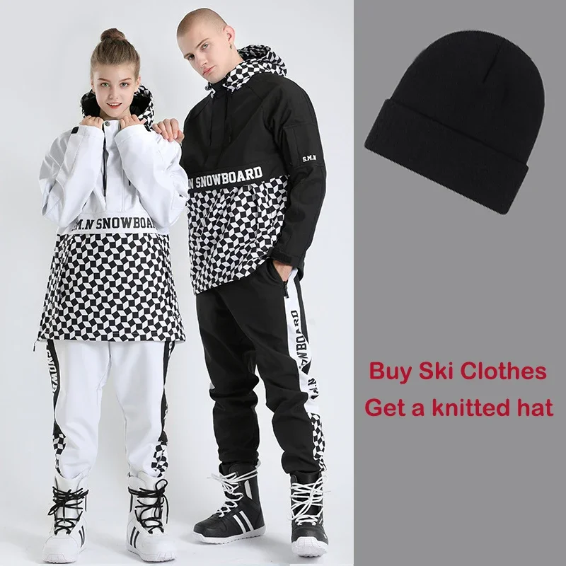 Nieuwe Ski-Suites Volwassen Winter Waterdichte Snowboardkleding Winddichte Heren Skiën Jas Broek Outdoor Sport Paar Sneeuwbroek