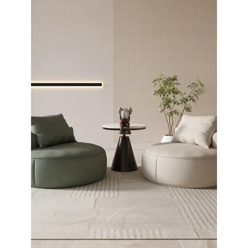 

Скандинавский ins, ленивый диван, татами, гостиная, один стул, круглый диван для отдыха, спальня, балкон, роскошный и простой.