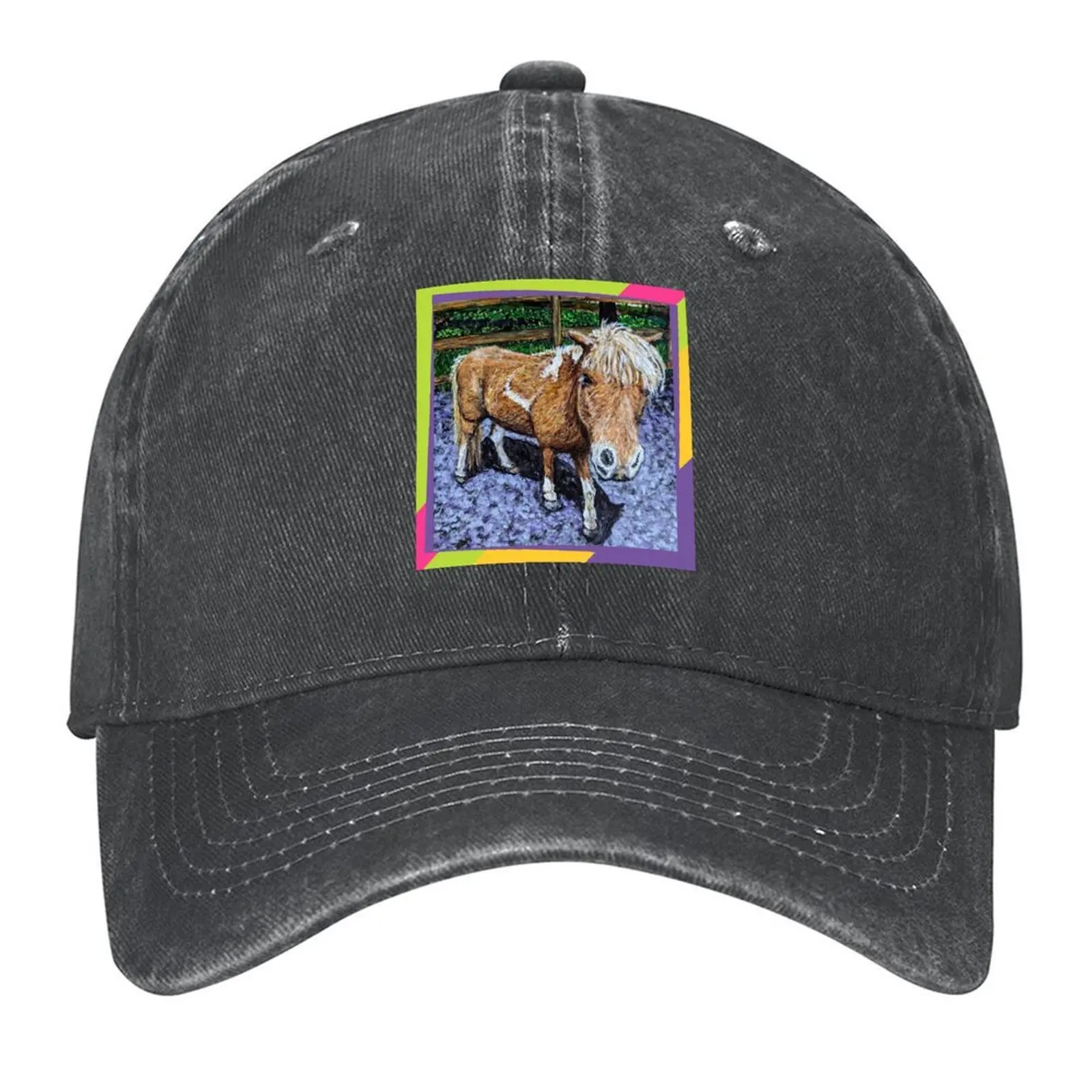 

Mariah The Horse, Painted Artwork Baseball Cap Hat Luxury Brand Sunscreen fashionable Visor Luxury Woman Men's