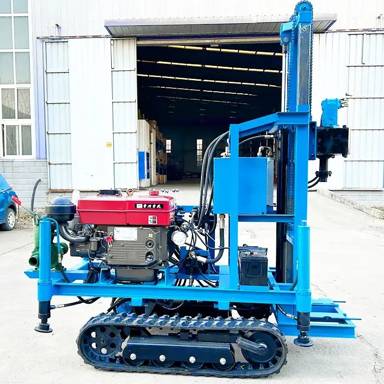 

Индивидуальная гидравлическая дизельная буровая установка для скважин, портативная буровая машина 22-35 л.с., 100-180 м