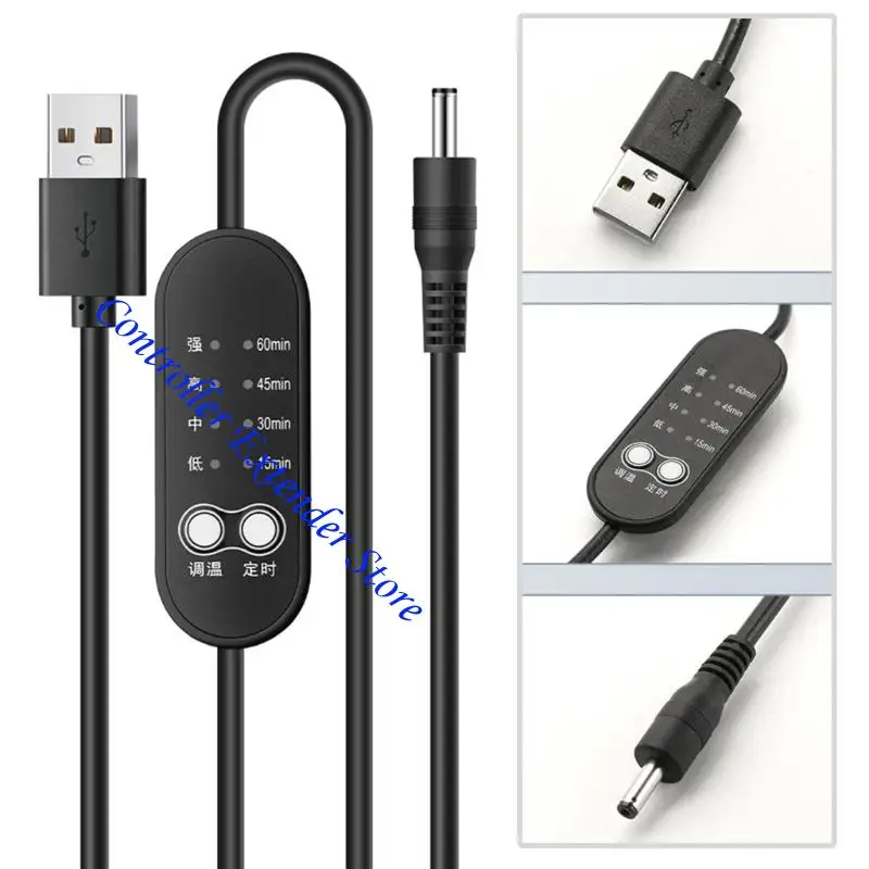 N84B USB إلى DC35135 كابل مع التحكم في درجة الحرارة تسخين سريع ومتانة