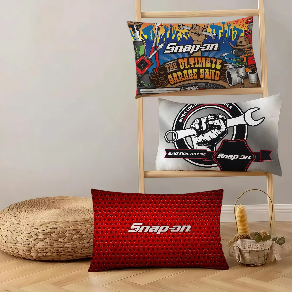 Racing S- Snap-on Car cushion cover Rectangle Pillow Cover Hit Product Comfortable Warm Bedding Party Gift
