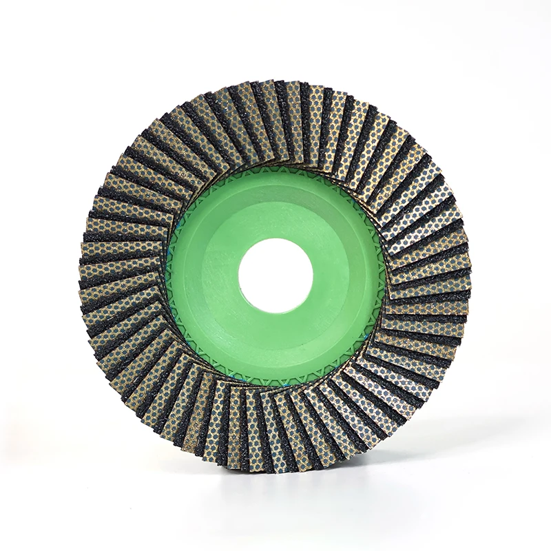 115mm Diamond Flap Disc ล้อใช้เครื่องบดมุมสําหรับแก้วโลหะกระเบื้องเซรามิคหินอ่อนและหินแกรนิตขัดล้อ
