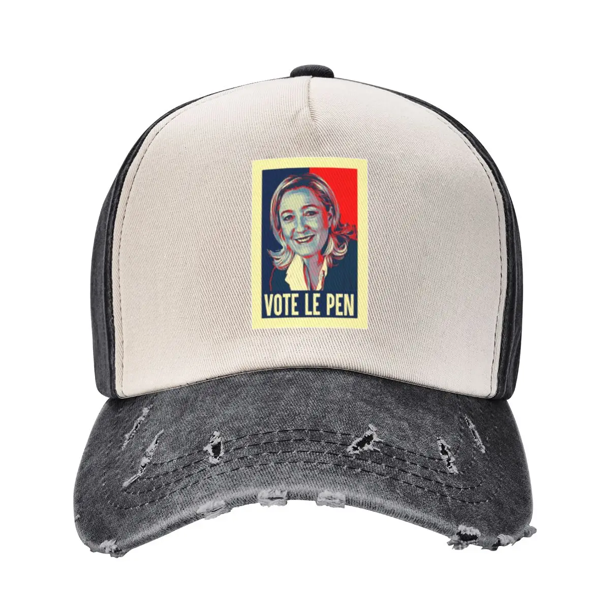 Vote Marine Le Pen French Presidential Candidate 2022 France Baseball Cap funny hat Golf Hat Man Men Women's