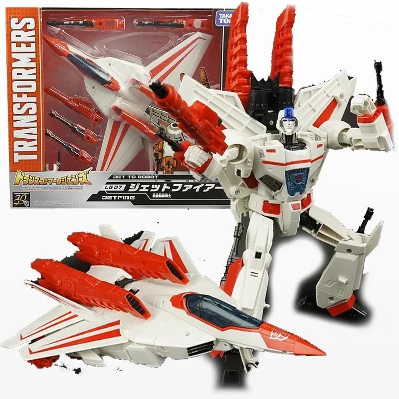 Jouets de transformation classiques japonais, 4.0 L 25CM, Skyfire Starscream ABS, figurine d'action, jouet de Collection, cadeau, en Stock