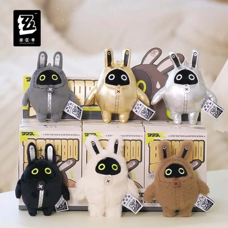 

Genuine Zenless Zone Zero Zzz Keychain Bangboo Backpack Decoration Cute Plush Doll Surprise Blind Box Holiday Gift