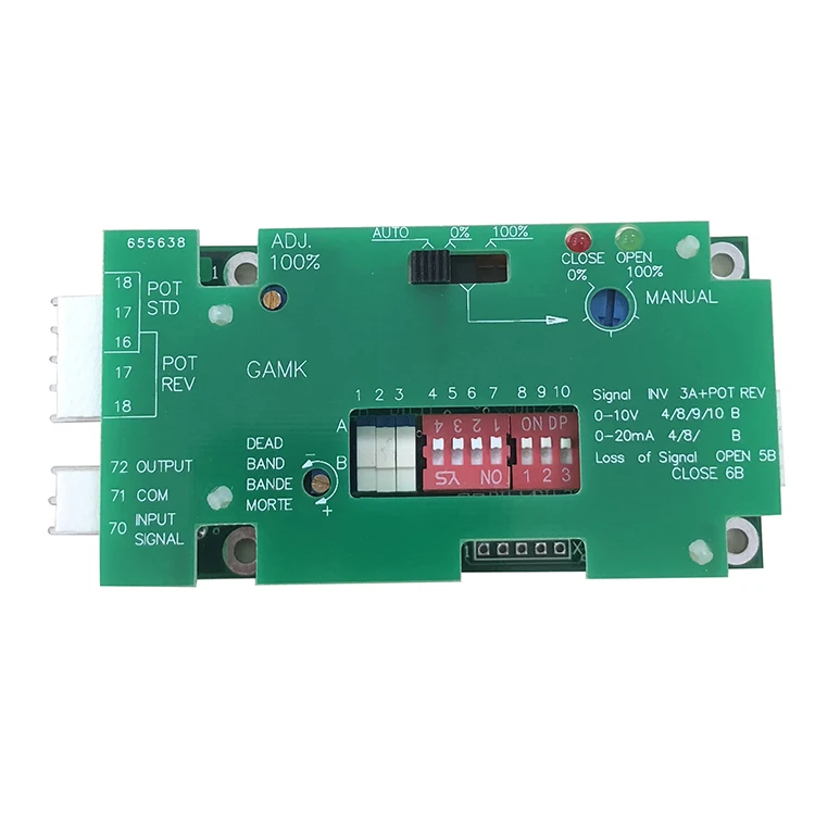 

CI2701 Power Plant Electric Actuator Instrument Position Card Control Panel