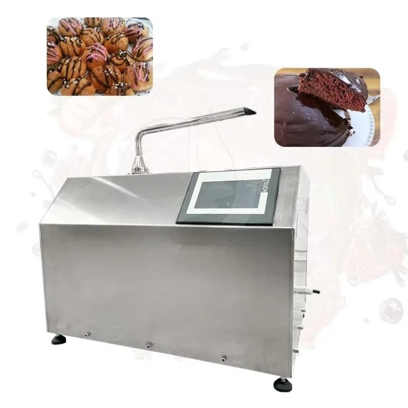 Custom Small Automatic Chocolate Temper & Melting Spread Machine, Chocolate Dispenser with Tap Manufacturer Equipment