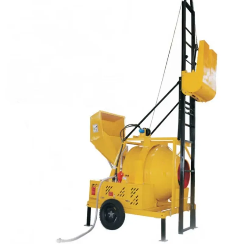 Automatic Diesel Engine Mixer Construction Equipment Concrete Electric Mortar Cement Mixer with Lift