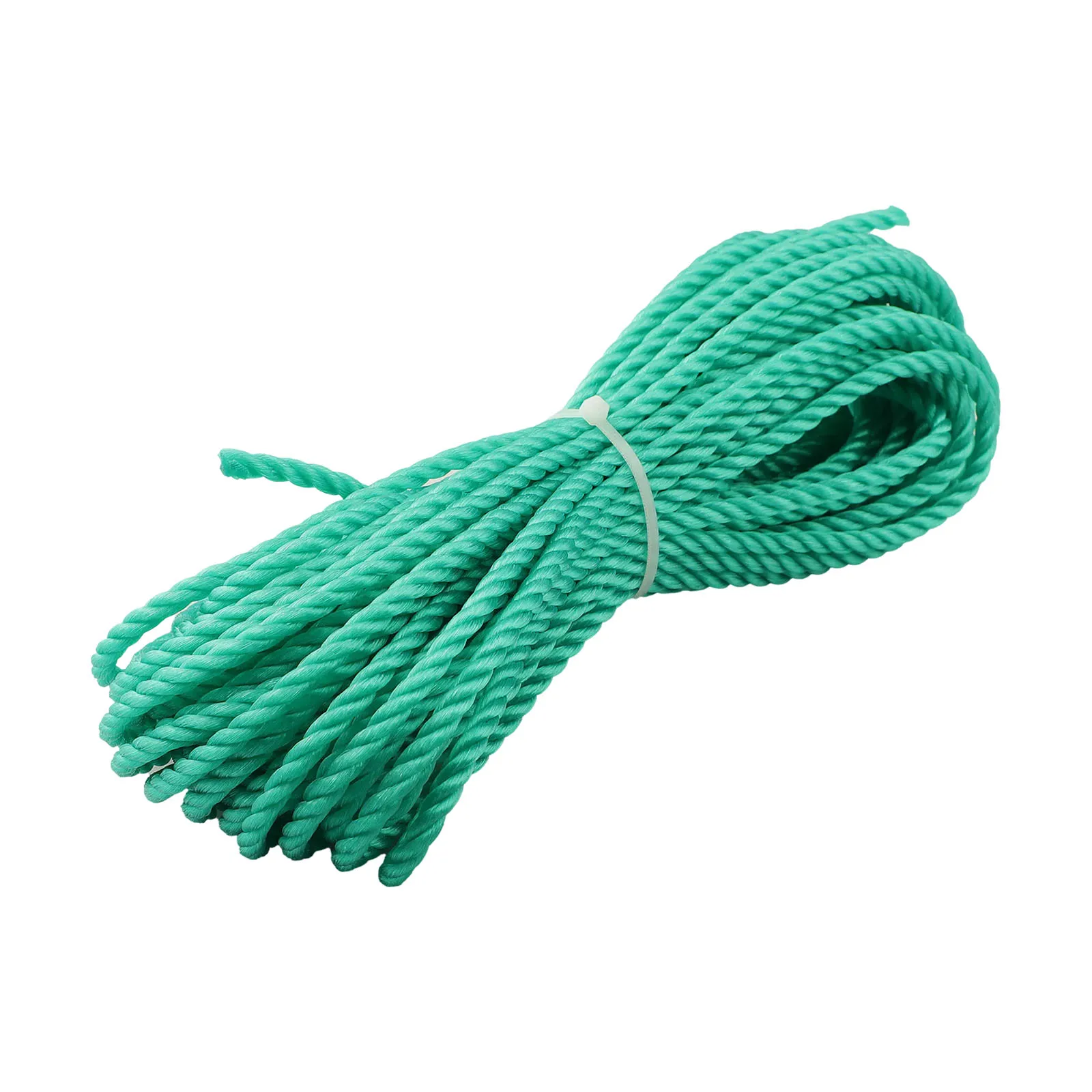 20M Rope Green for poly Rope Drainage Electrician for versatile Use Weatherproof Structure Extended Length Sleek Green Design