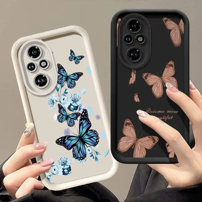 200 Charming Butterfly New Sky Eye Phone Case For Honor 200 90Lite 200Lite 50 50SE 9X X40GT X6 X50i X8A X40i X30 9XPro X9A Cover