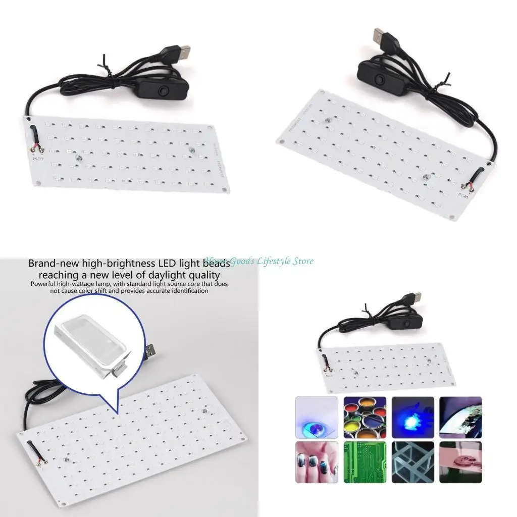 

E74E Простая работа, отверждающая лампочка, лампа 395 нм, 5 В, источник света