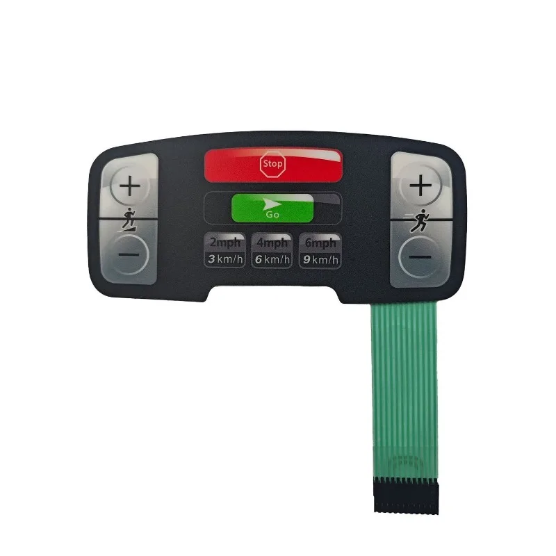 Suitable for fitness treadmill 95T film buttons and stickers shortcut button failure repair accessories