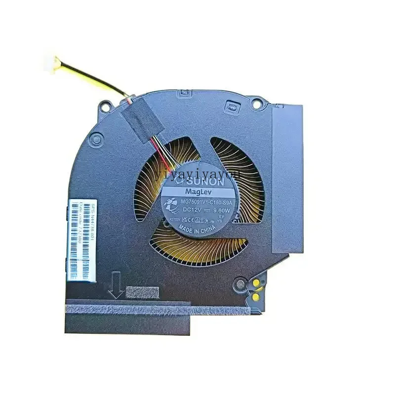 12V CPU GPU Fan For HP Victus 16-R 16-S OMEN 16-XD N44742-001 N44738-001 DFS5L22H05B85L FQL8 FQL9 Notebook Cooling Radiator