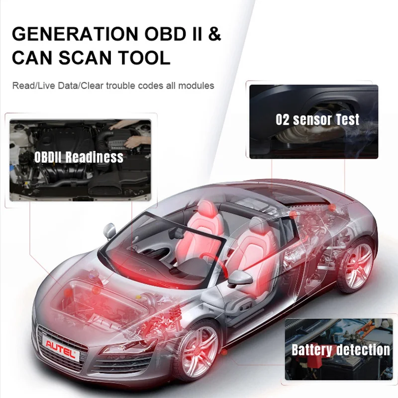 2026 KONNWEI KW860 Car OBD2 Diagnostic Tool Professional Battery Tester Cars I/M Readiness Oil Lamp Error Code Reader Auto Tool - view 3