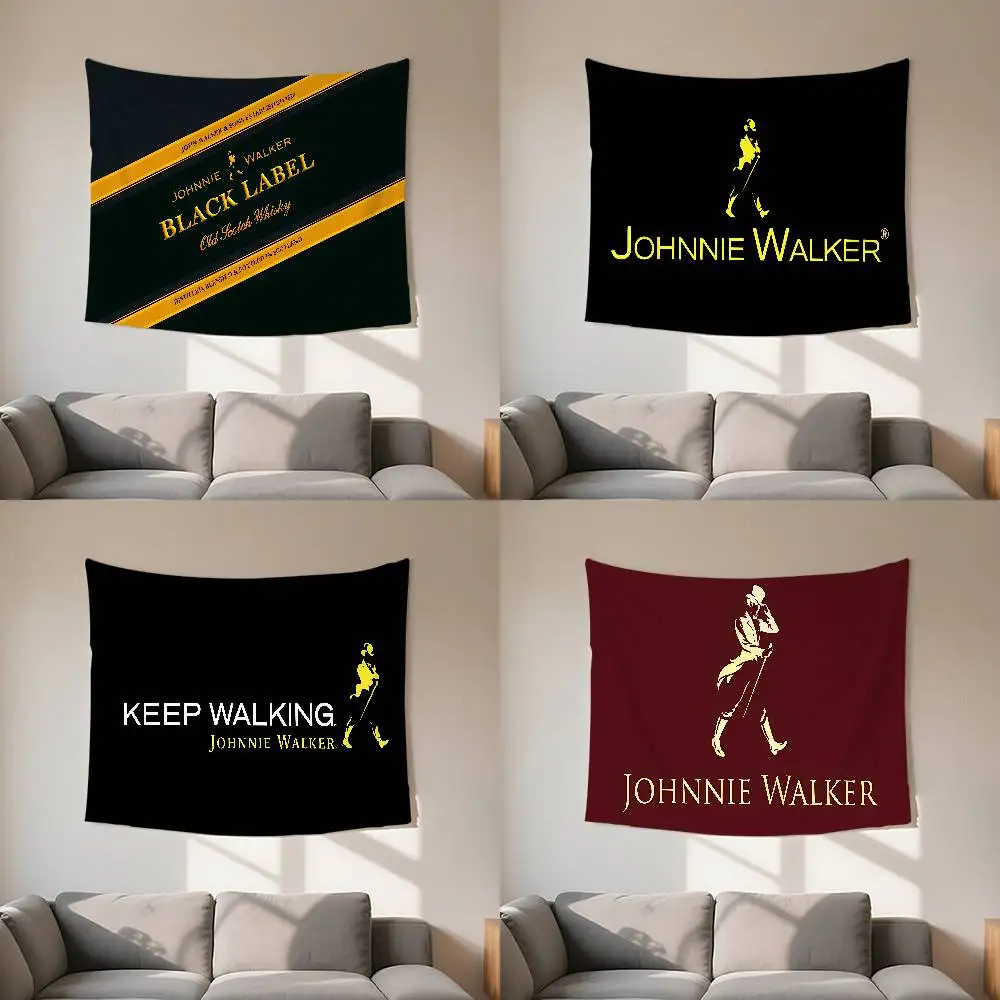 J-Johnnie Walker Tapestry Customizable Tapestries Of Various Styles,wall Hangings, Celebrity Photo Printing,wall Hangings