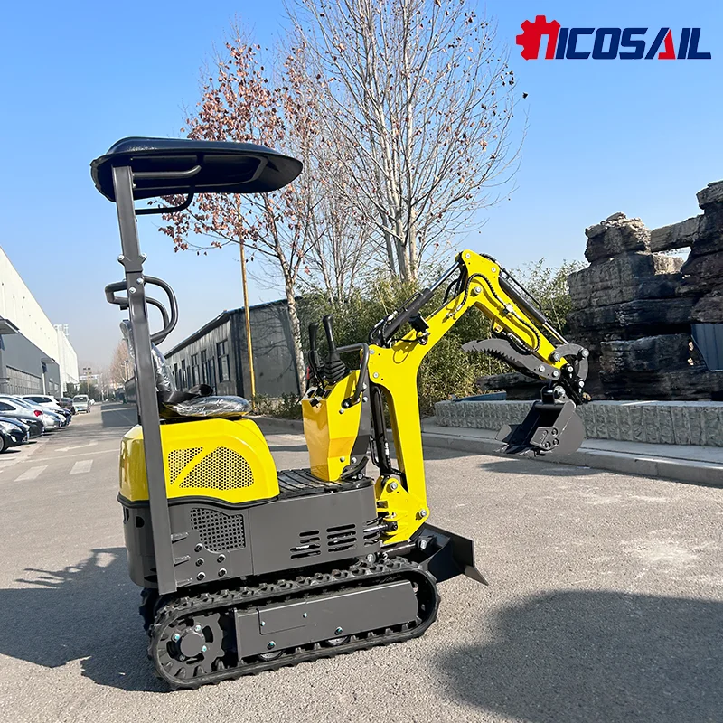 

Nicosail Durable Mini Excavator OKW08 0.499CC Engine Capacity for Pipeline & Construction Site