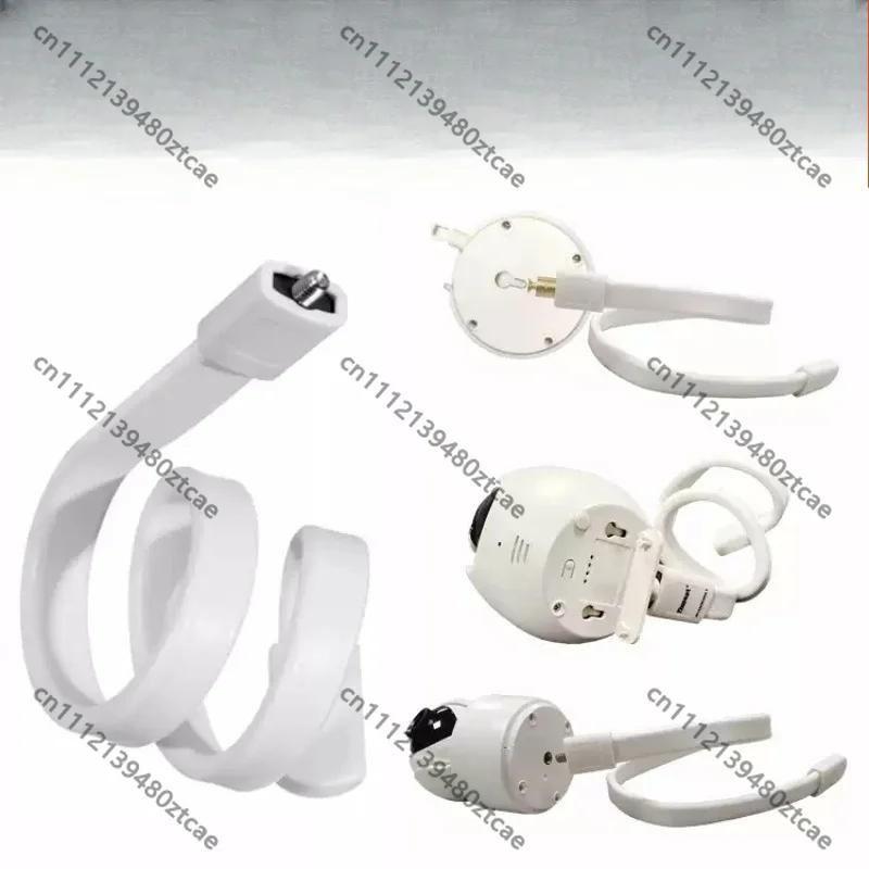 Camera Bracket Pan Tilt Mount with Screws, Punch-Free Security Monitor Holder for Indoor, Outdoor, Community & Baby Camera