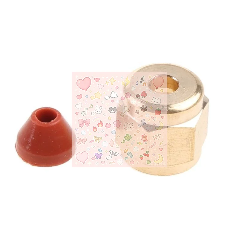 Fog Machine Pump Parts Copper Cap Nozzle Kit Leak-Proof Silicone Gasket Filter Nozzle For Live Performance
