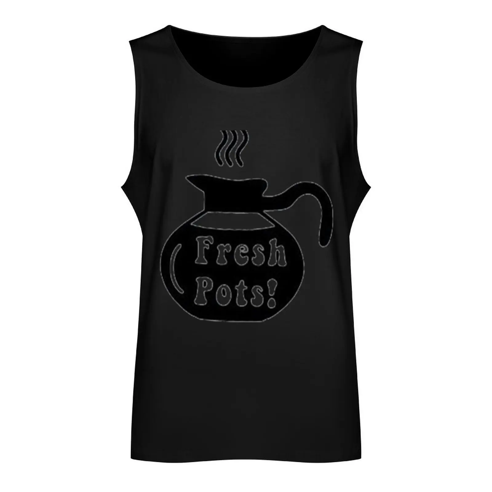 Fresh Pots! - Dave Grohl Tank Top sports clothes for men Sleeveless top Man sleeveless shirt clothes for men summer