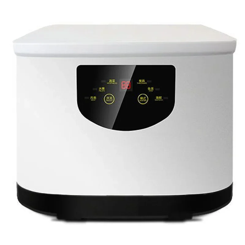 เครื่องล้างผักผลไม้เครื่องฆ่าเชื้ออาหารแบบอัตโนมัติสามารถแยกตะกร้าได้