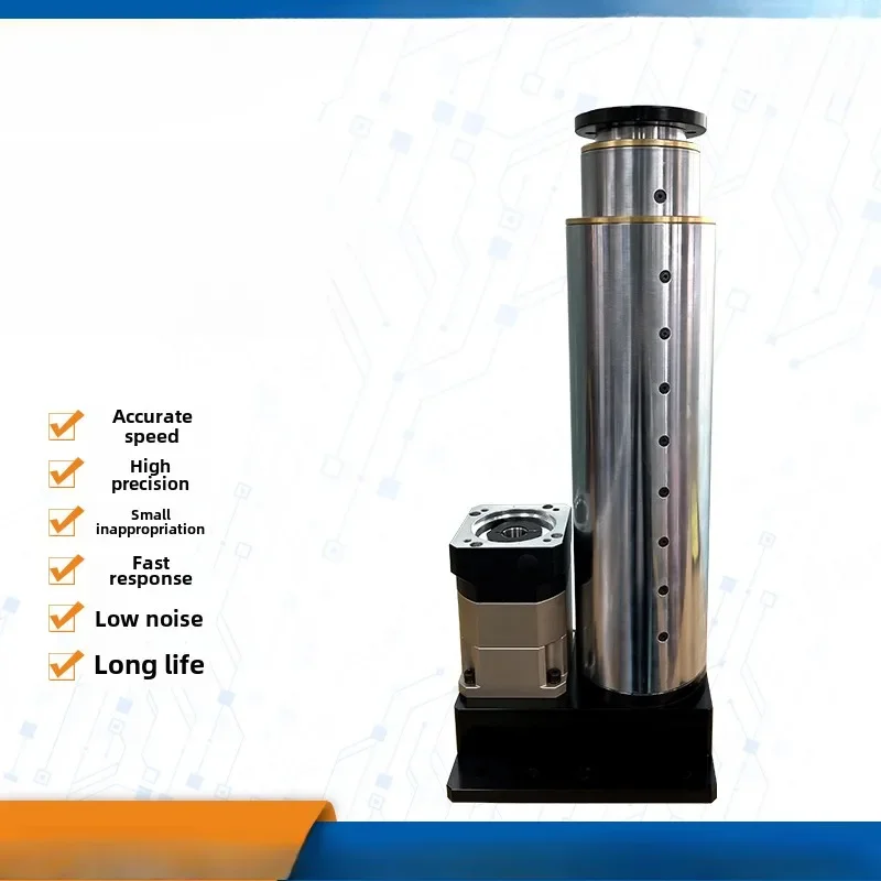 Long stroke high precision large tonnage multi-section telescopic electric cylinder 87 multi-section