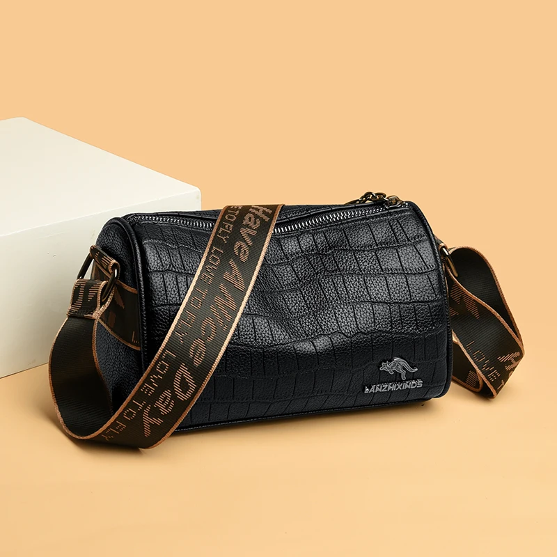 

Fashion Women's high-capacity PU Leather Crossbody Bags Casual Lightweight Shoulder Bag Handbag Tote Purse for Ladies Daily Use