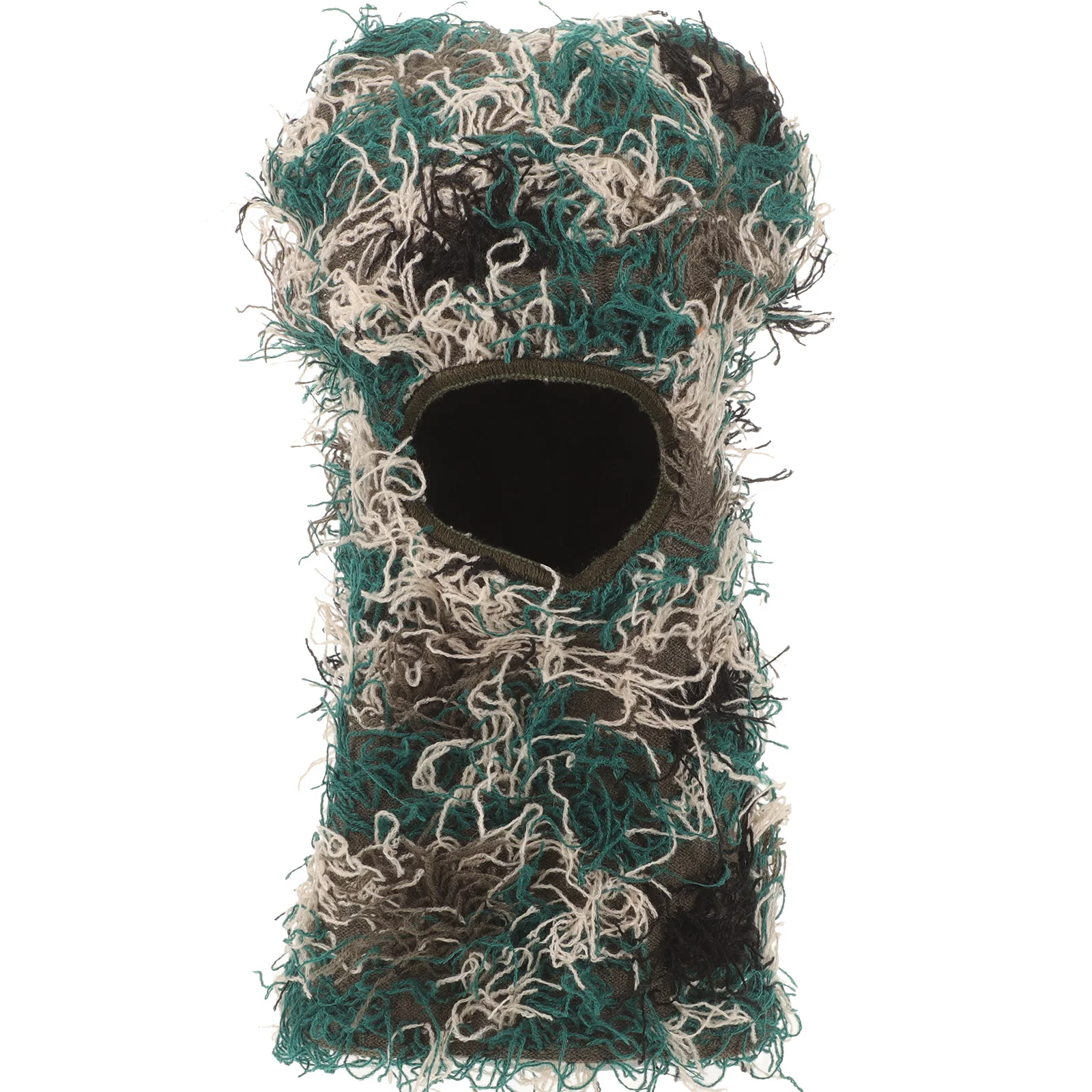 

Knitted Face Mask Elastic Material Sports Outdoor Skiing Cycling Head Cover Warm Wool Cap Fits Various Sizes