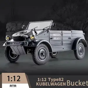 FMS 1 12 Type82 Kubelwagen Car RTR RC Car Auto Remote Control Car Four Wheel Drive Variable Speed Climbing Toys Car Model Gift AliExpress