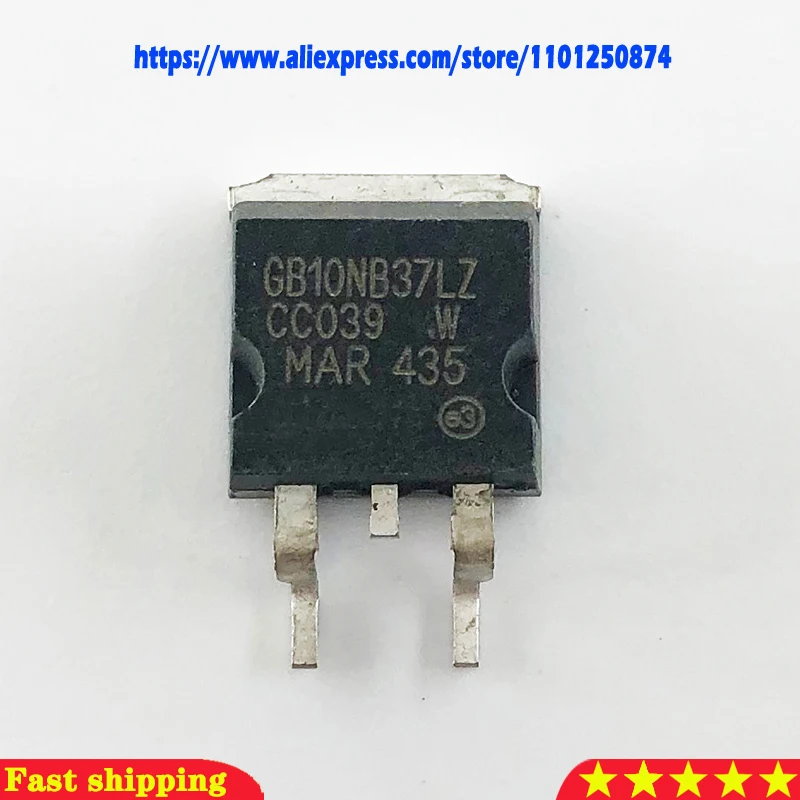 5pcs/lot STGB10NB37LZ TO-263 GB10NB37LZ TO263 STGB10NB37 SMD