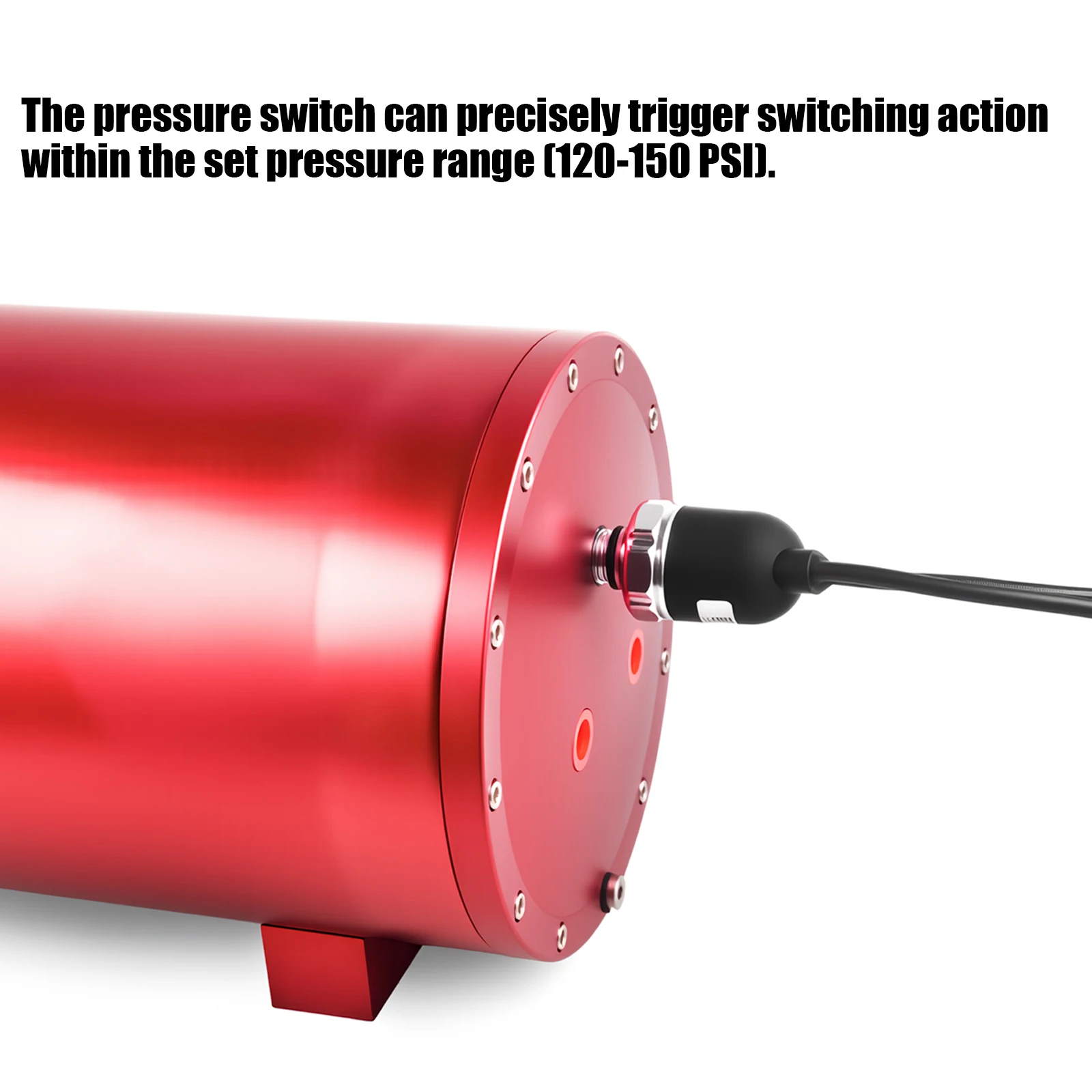 90-200PSI Universal Air Compressor Pressure Control Switch Valve 1/4NPT Aluminum Alloy Switch Control