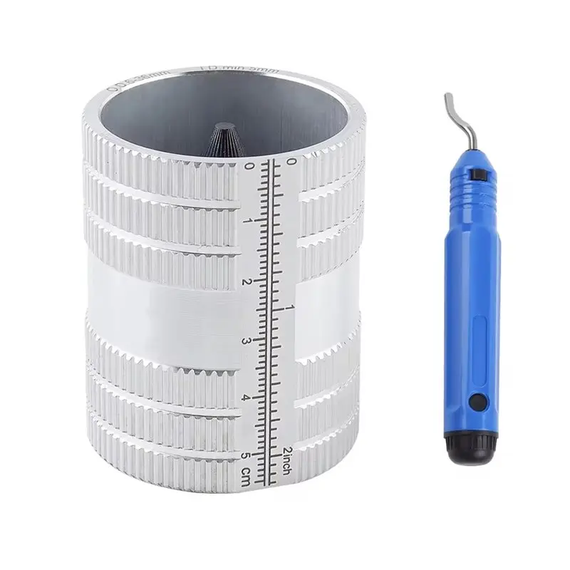 

AFOURT-Pipe Reamer Deburring Tool 1/4" To 1-3/8" Tube Chamfering Professional For PVC Copper Aluminium Steel Tube