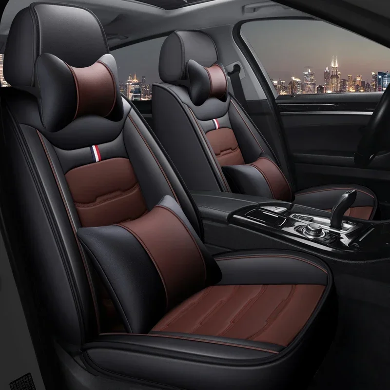 النمط العالمي التغطية الكاملة مقعد السيارة يغطي لمرسيدس جميع موديلات السيارات E-CLASS W210 W212 W213 W214 C207 C238 اكسسوارات السيارات