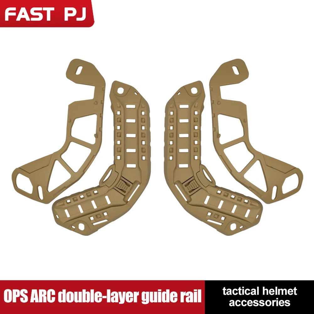 OPS Style ARC Dual-Layer Side Rail - FAST MT/SF/XR Specialized Universal | Cable Management Holes
