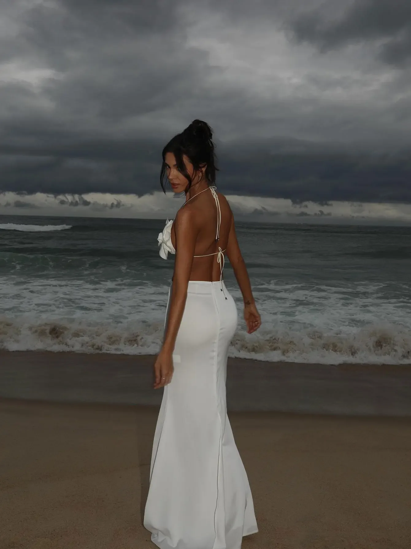 Sexy Bikini Swimsuit with Skirt Bandage Swimwear Women Brazilian Bikini 3 Pcs Bathing Suit A Line Skirt Summer Female