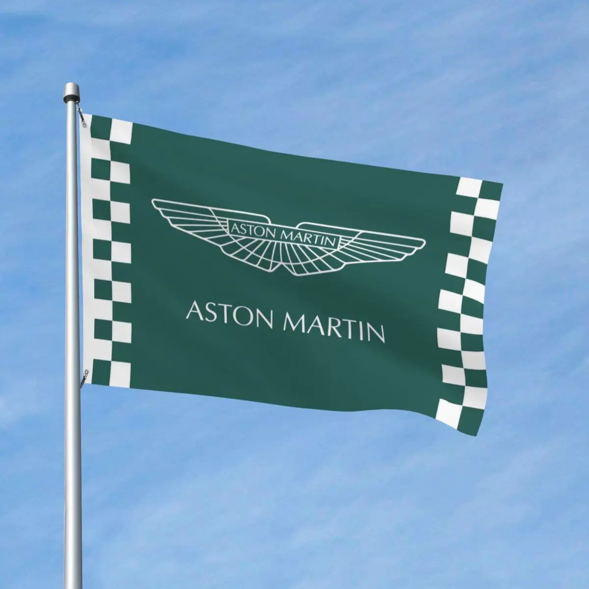 Aston Martins Flag Racing Car Flag Indoor Outdoor Banner All Weather Decoration Double Sided 2x3 3x5 4x6 FT Flags