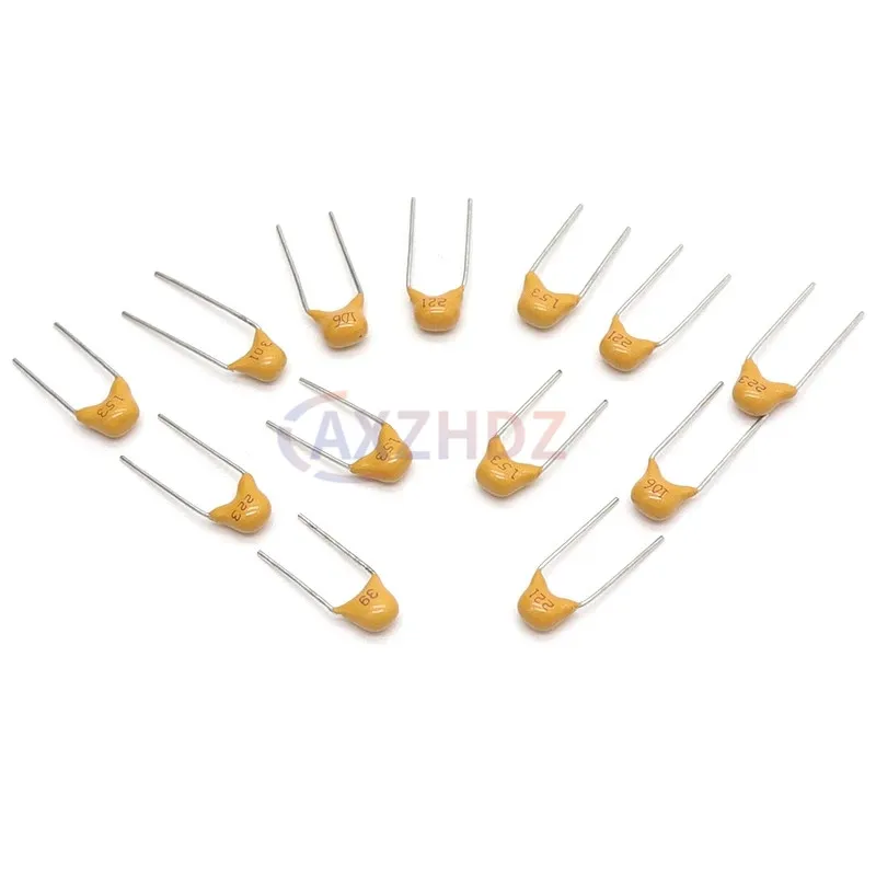 100PCS Monolithic Ceramic Capacitor 50V 10PF ~ 10UF 22PF 1nF 47nF 100nF 220nF 330nF 0.1uF 1uF 4.7uF 102 103 104 105 106 473 474