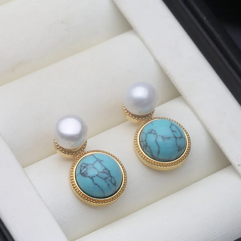 

Серьги-гвоздики женские с жемчугом, серебро 925 пробы