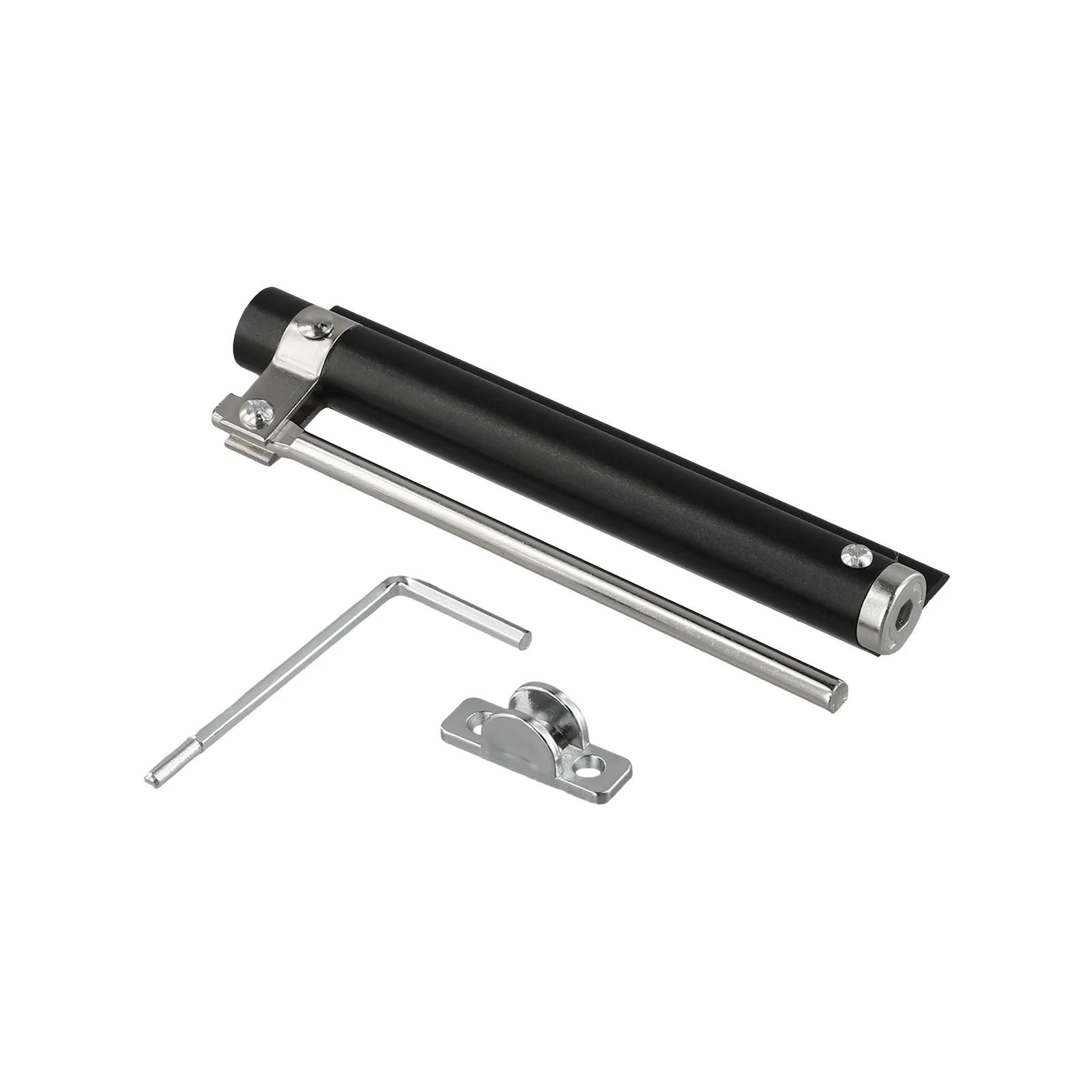 

Гидравлический буфер, автоматический дверной доводчик, черный дверной доводчик с регулируемой силой, конструкция из алюминиевого сплава для внутренних дверей