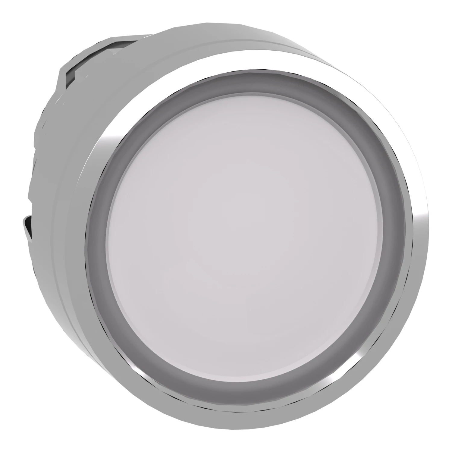 

ZB4BW313 Головка для кнопки с подсветкой, Harmony XB4, металл, белая заподлицо, 22мм, универсальный светодиод, пружинный возврат, план-линза