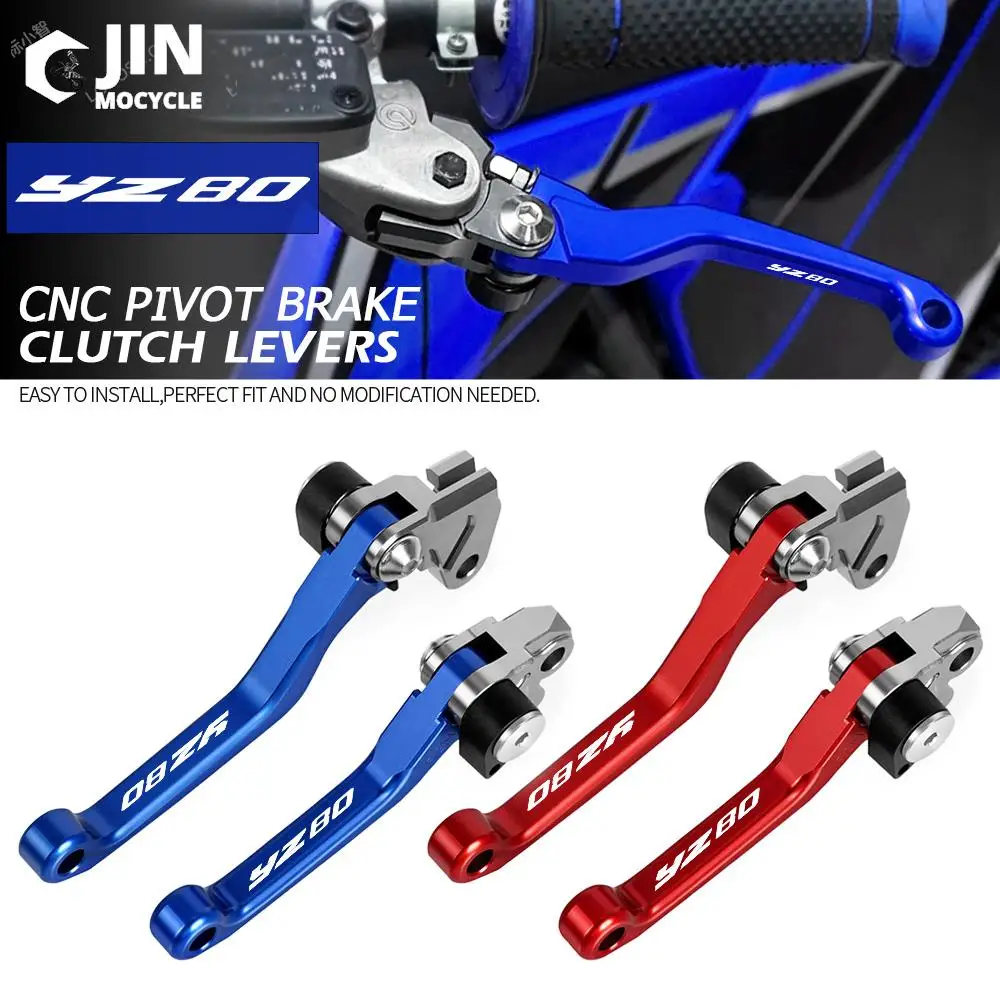 YZ80 Motorcycle Brake Clutch Lever Motocross FOR YAMAHA YZ 80 2001 2002 2003 2004 2005 2006 2007 2008 2009 2010 2011 2012 -2014