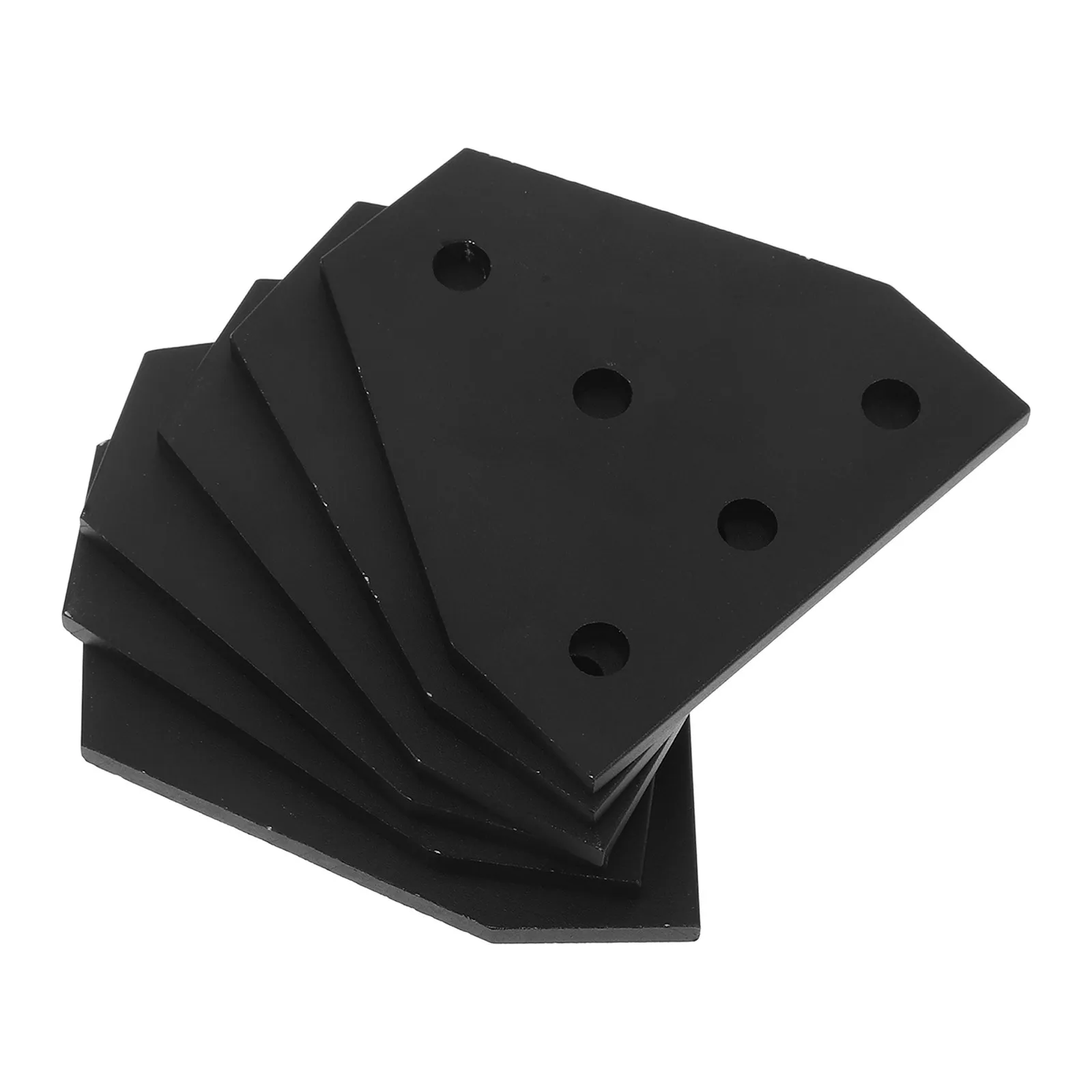 

6Pcs 5 Hole Brackets Aluminum Corner Braces Adjustable Right Angle Brackets for 2020 Aluminum Extrusion Frame 3D Printer