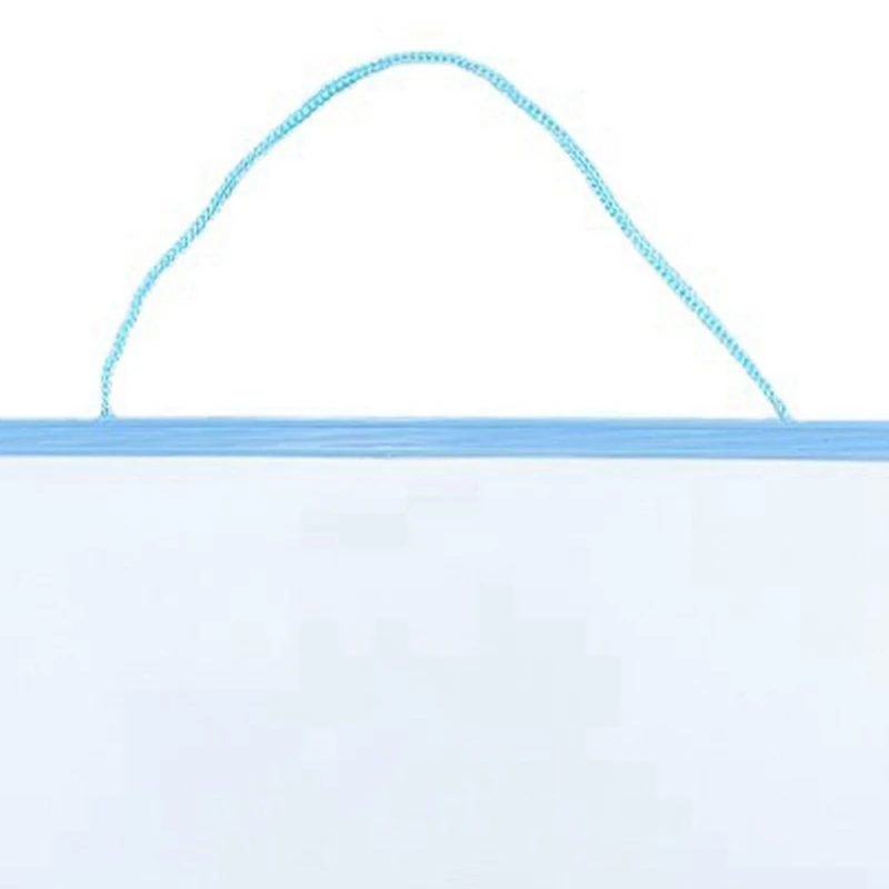 Small Whiteboard Double-Sided Writing Graffiti Office Notes Dry Erase Message Board Blue