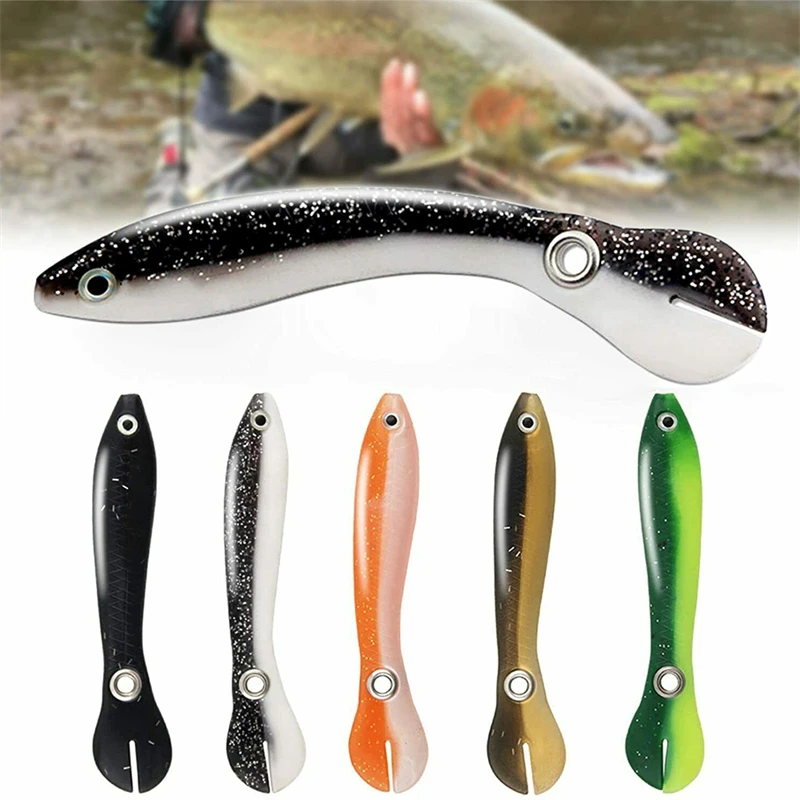 

5PCS Soft Fishing Lure 10cm 6g Bionic Loach Bait Artificial Swim Wobbler Fishing Lure Soft Bait Swimming Bionic Bait