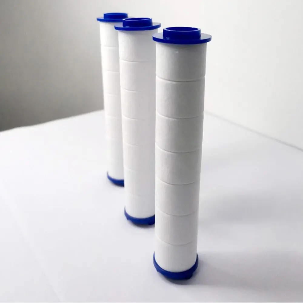 Bathroom Accessory Replacement Filters Cartridge Water Purification Shower Head Filter Detachable PP Cotton Filter Cartridge