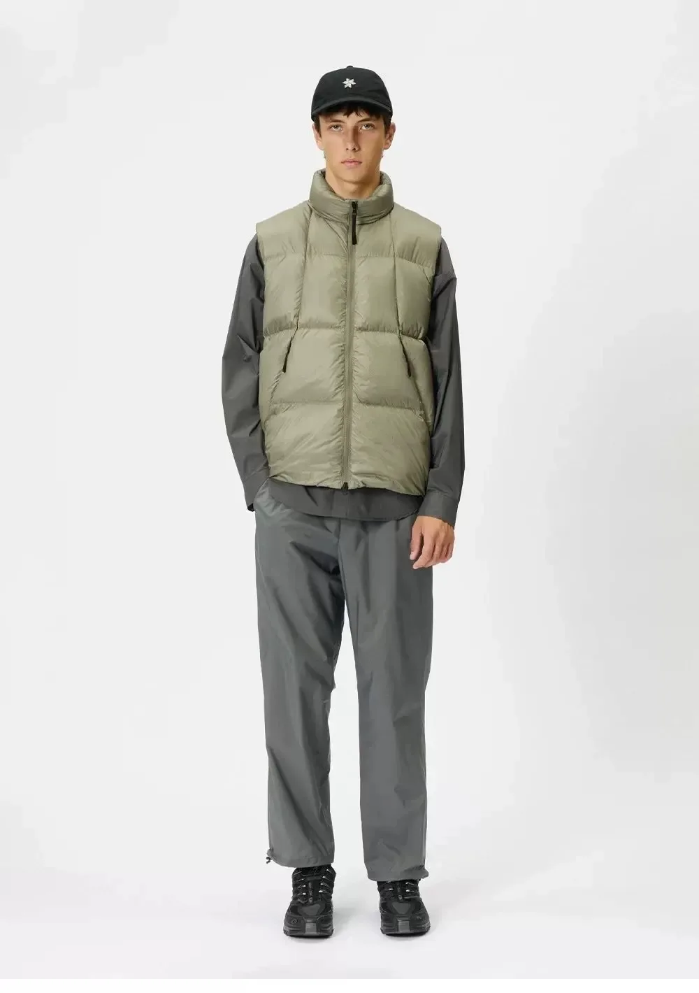 

Lightweight High Warmth Cotton Vest GDW Steady Win PERTEX Thick Bread Youth Casual Fashion Winter Season Color Zipper D...